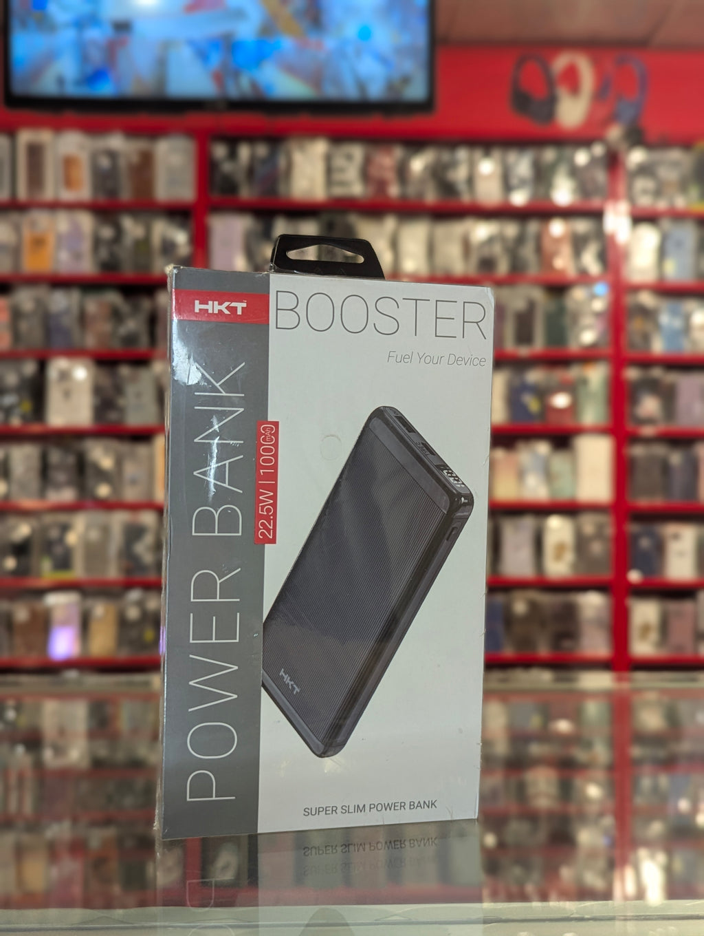 HKT Booster 10000mAh Power Bank - Front