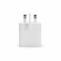 Samsung 25W UK Plug Charger White Background