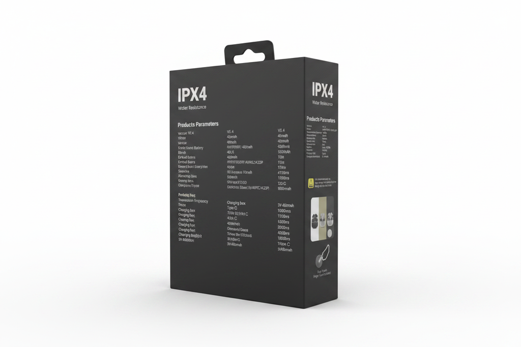 HKT Swanky IPX4 water resistance side view