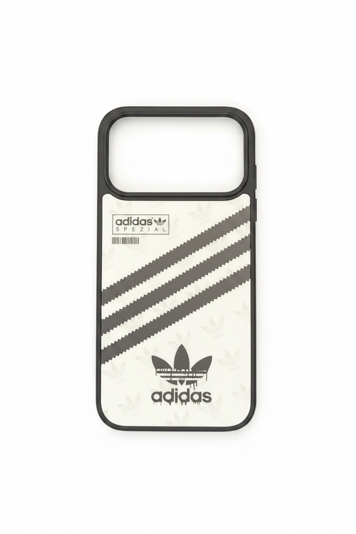 Adidas Spezial iPhone Case White Black Stripes