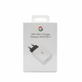 Google 30W USB-C Charger White Background