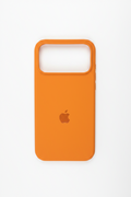 Apple Silicone iPhone Case Orange