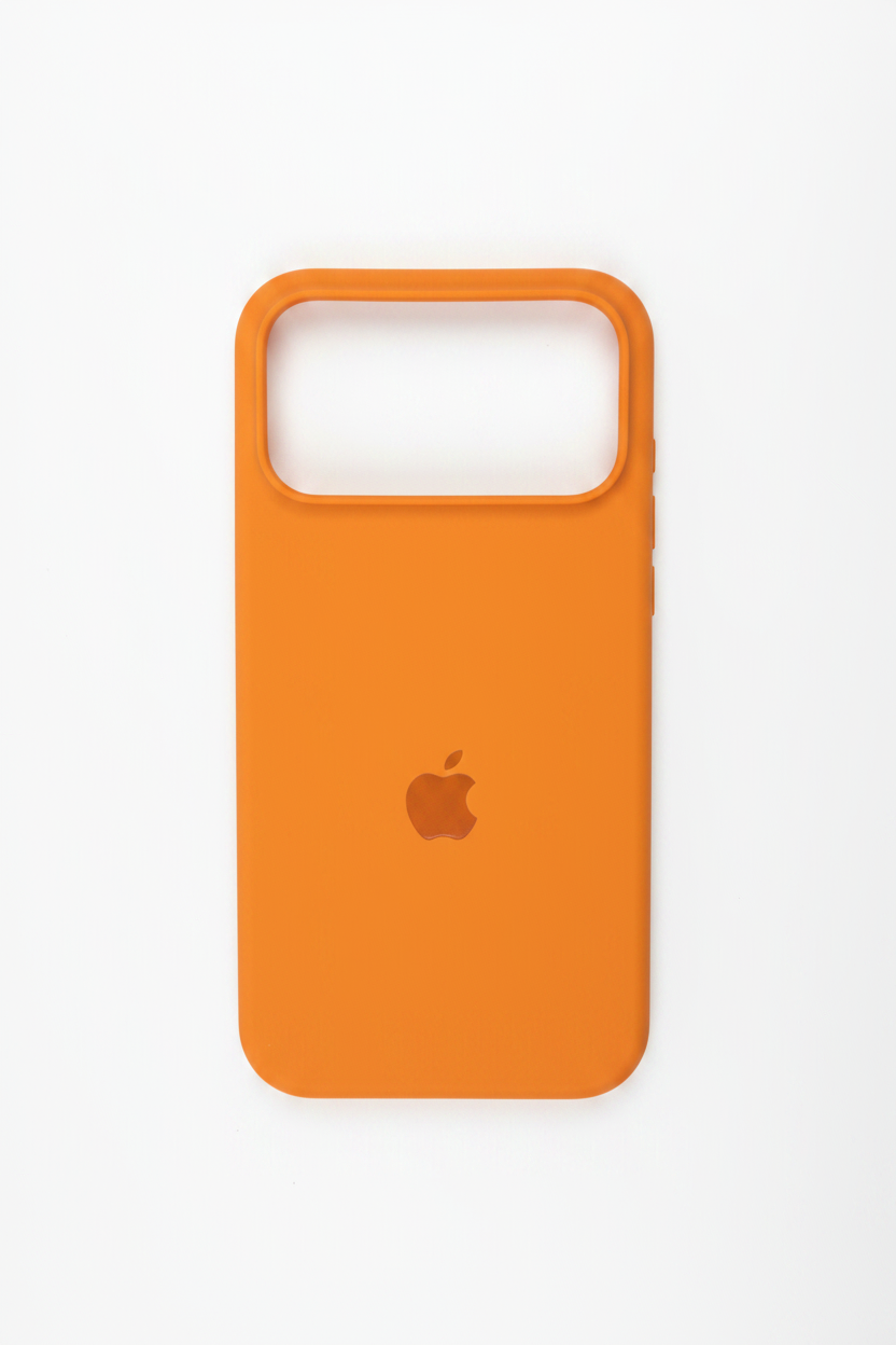 Apple Silicone iPhone Case Orange
