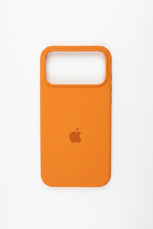 Apple Silicone iPhone Case Orange