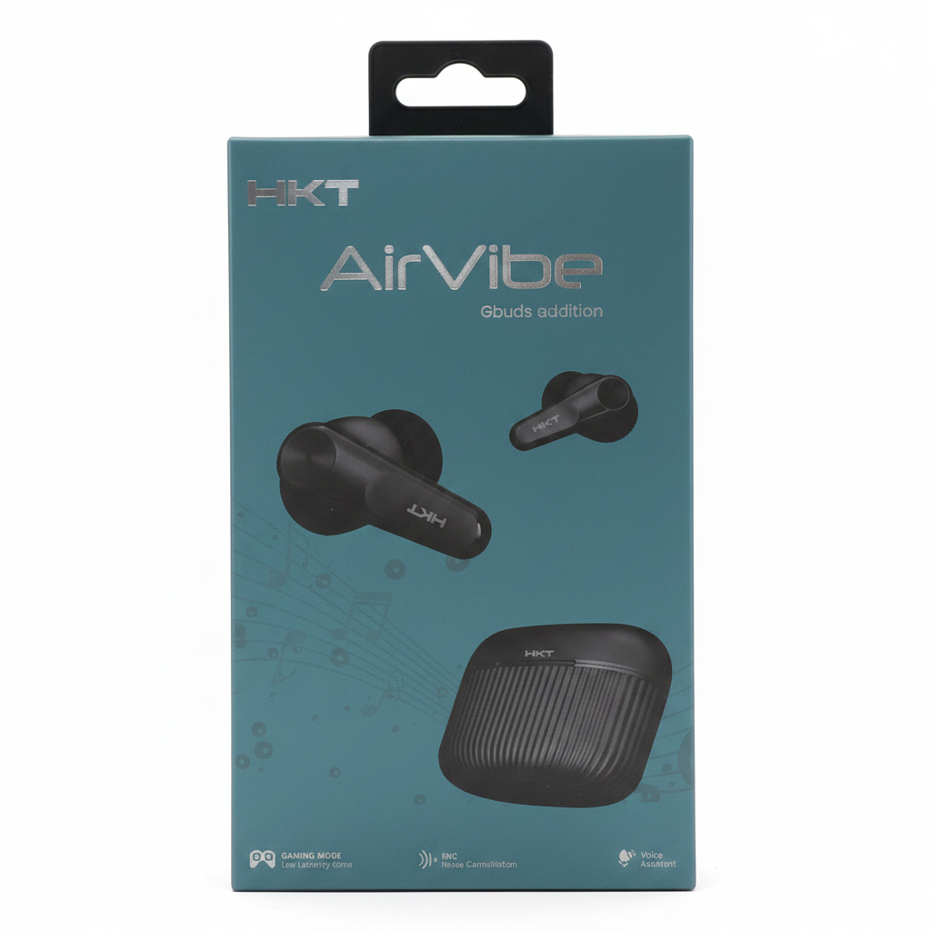 HKT AirVibe Front White Background