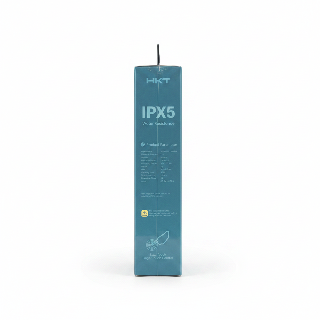 HKT Echo Breeze IPX5 Side White Background