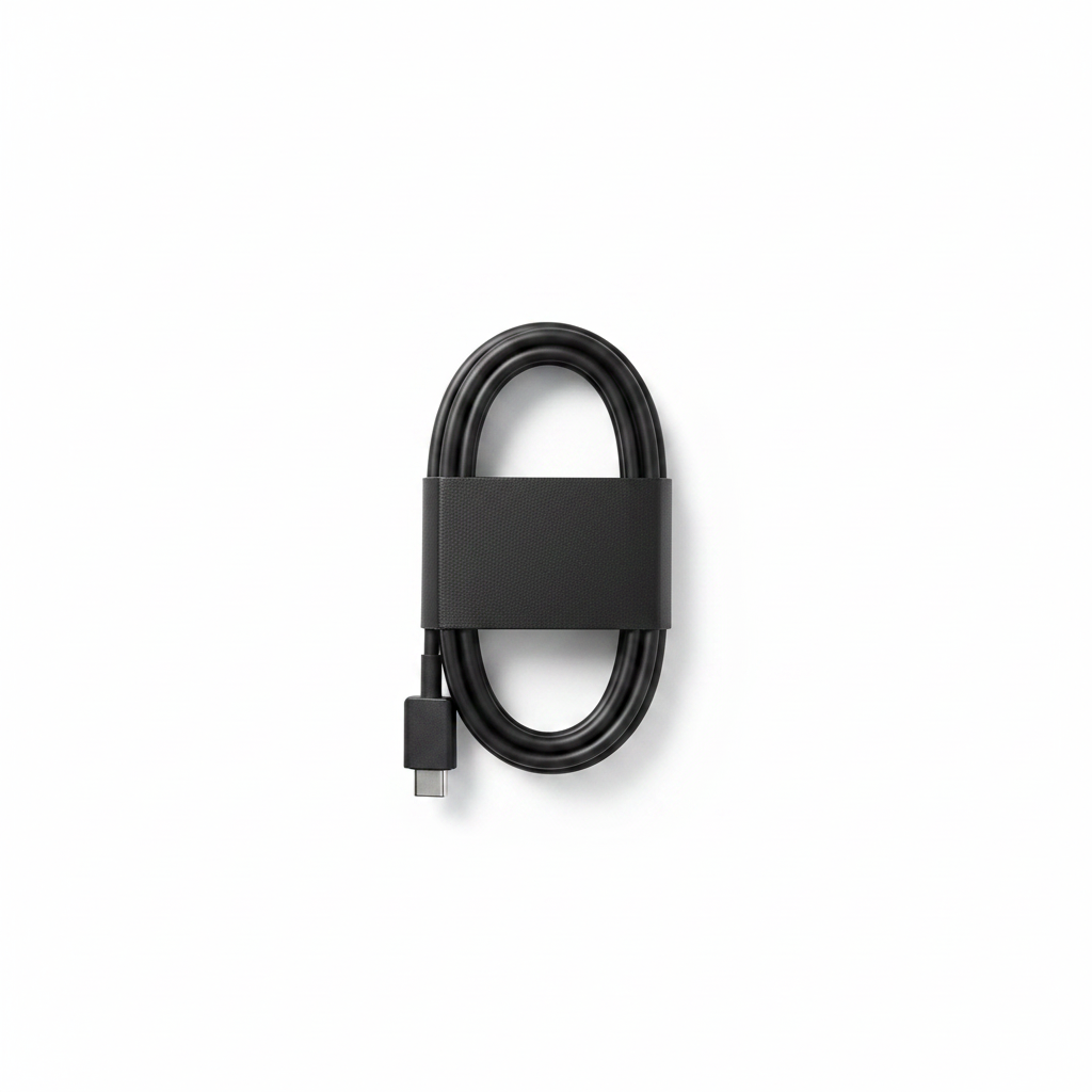 Samsung USB-C Cable White Background